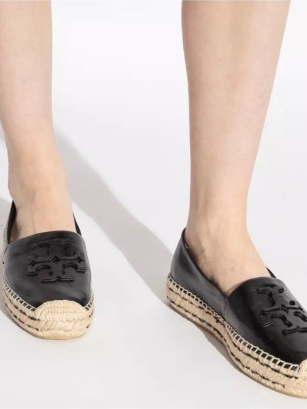Tory Burch Purple Patent Leather Ines Espadrille Flats - Picture 2 of 15